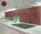 Küchenrückwand einfarbig RAL 8015